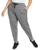 Calvin Klein Women's  Pull On Jogger Pants Charcoal  2X - thumbnail