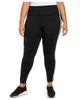 Calvin Klein Women's  Leggings Stretch Logo Black  1X - thumbnail