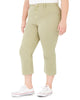Celebrity Pink Women's  Montauk Cropped Pants Green  24W - thumbnail