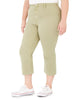 Celebrity Pink Women's   Montauk Cropped Pants Green  20W - thumbnail