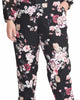 RACHEL Rachel Roy Women's Trendy   Eden Floral-P Black Combo  3X - thumbnail