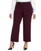 Calvin Klein Women's   Zipper-Pocket Ankle Pants Purple  18W - thumbnail