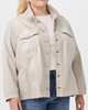 Minerva Raw-Hem Denim Jacket - thumbnail