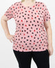 Beatrix Heart Print Sweater - thumbnail