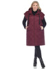 Women's Diamond Quilted Hooded Puffer Vest - thumbnail