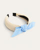Emily Raffia Bow Headband - thumbnail