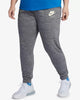 Nike Women's  Sportswear Gym Vintage Heathered Pants Charcoal  3X - thumbnail