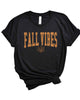 Fall Vibes Leaf Short Sleeve Graphic Tee - thumbnail