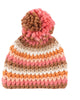 Veda Stripe Knit Winter Hat/ Beanie - thumbnail