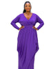 Giuliana Tulip Hem Maxi Dress - thumbnail