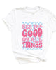 See The Good Checkered Short Sleeve Graphic Tee - thumbnail