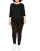Carrie Contrast Top - thumbnail