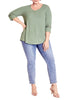 Henley Rib Top - thumbnail
