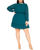 Dobby Tiered Dress - thumbnail