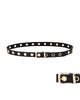 Adjustable Gromments Belt Black - thumbnail