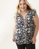 Halima Flutter Sleeve Top - thumbnail
