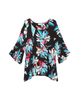 Evelyn 3/4 Flared Sleeve Top - thumbnail