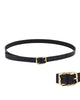 Twist Square Buckle Belt Black - thumbnail