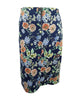 NY Collection Women's Plus Size Printed Zip-Front Skirt Blue Size 2X - thumbnail