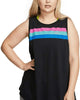 Nike Women's Plus Fittness Workout Tank Top Black Size 3XL - thumbnail