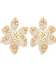 Camelia Pearl Earrings - thumbnail