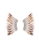 Mini Madeline Earring  Ivory Rose Gold - thumbnail