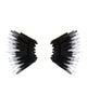 Mini Madeline Earring Black Silver - thumbnail