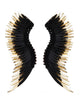 Madeine Earring Black Gold - thumbnail