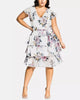 City Chic Women's Plus Size City Chic Summer Love Dress White Size 20W - thumbnail