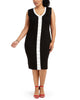 Planet Gold Women's Trendy Plus Size Lace-Up Bodycon Dress Black Size XX-Large - thumbnail
