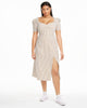Danielle Bernstein Women's Plus Size Slip Maxi Dress  Beige Size 18W - thumbnail