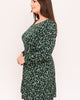 Georgia Cuffed Floral-Print Dress - thumbnail