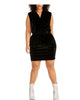 RACHEL Rachel Roy Women's Plus Size Isabella Dress Black Size 1X - thumbnail