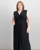 Love Squared Women's Trendy Plus Sleeveless Knotted Maxi Dress Black Size 1X - thumbnail