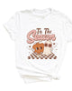 Tis The Season Pumpkin Ghost Short Sleeve Graphic Tee - thumbnail