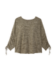 Alfie Sweater Knit Top With Tie Sleeves - thumbnail