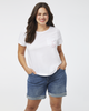 Eva Embroiderd Graphic Tee - thumbnail