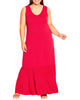Sutton Frill Hem Dress - thumbnail