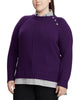 Ralph Lauren Women's Plus Shirt Purple Size 3X - thumbnail