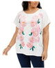 Tommy Hilfiger Men's Plus Size Floral-Print T-Shirt White Size 1X - thumbnail