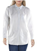 Lauren Ralph Lauren Women's Plus Size Box-Pleated Cotton Shirt White Size 3X - thumbnail