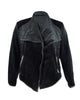 Calvin Klein Women's Plus Contrast Trim Flyaway Jacket Black Size 0X - thumbnail