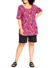 Selah Pleated Knit Top - thumbnail