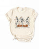 Fall Breeze Skeletons Short Sleeve Graphic Tee - thumbnail