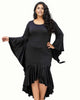 Arielle Flowy Mermaid Hem Dress - thumbnail