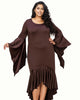 Arielle Flowy Mermaid Hem Dress - thumbnail