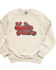 Distressed Feelin Festive Graphic Sweatshirt - thumbnail