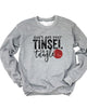 Tinsel In A Tangle Bulb Graphic Sweatshirt - thumbnail