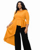 Sanctuary Asymmetrical Peplum Top - thumbnail