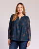 Amelie Long Sleeve Floral Top - thumbnail